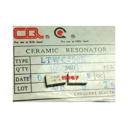 10-50pcs LTWC450E patch filter walkie talkie CFZC450E 450KHZ 2+2 450K