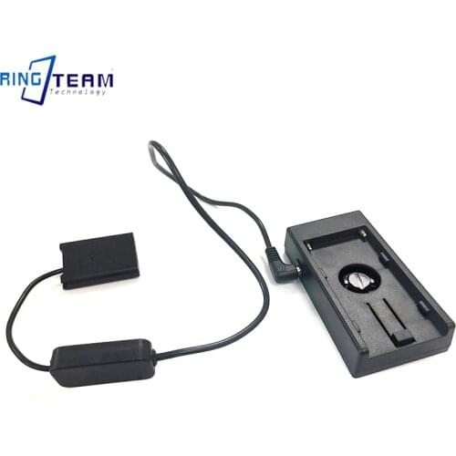 7.2V NPF Battery Plate + NP-BX1 Fake Battery DK-X1 DC Coupler Fits Sony Cybershot DSC-RX1 RX1R RX100 RX100 II digital cameras
