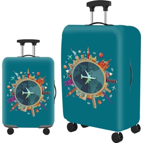Thickened Suitcase Protective Cover Luggage Cover Travel Accessories Trolley Case 19-32 Inch High-end Luggage Cover