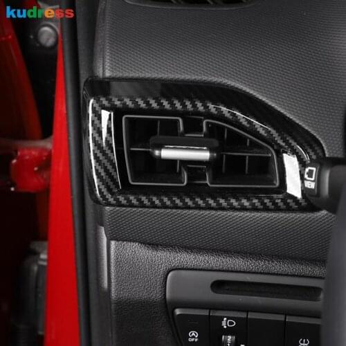 For Hyundai Cantus Creta ix25 2020 2021 Carbon Fiber Inner Air Conditioning Air Vent Outlet Cover Sticker Trim Car Styling