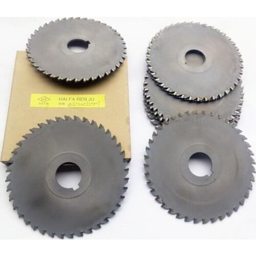 Tungsten steel saw blade 150MM*2*2.5*3*3.5*4 alloy saw blade milling cutter three-edged saw blade