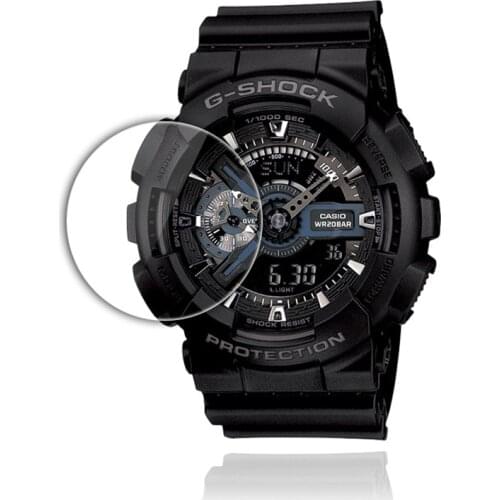 Tempered Glass Screen Protector Cover Film For Casio G-shock GA-110/100 GA100 GA110 WSD-F10/F20 PRW-6000/6100 TR750 TR80 TR770