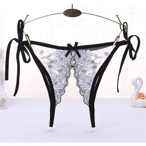 Women Underwear Lingerie Sexy Lace Panties for Women String Thongs Solid Seamless G-String Briefs Panties Underwear Free Ship