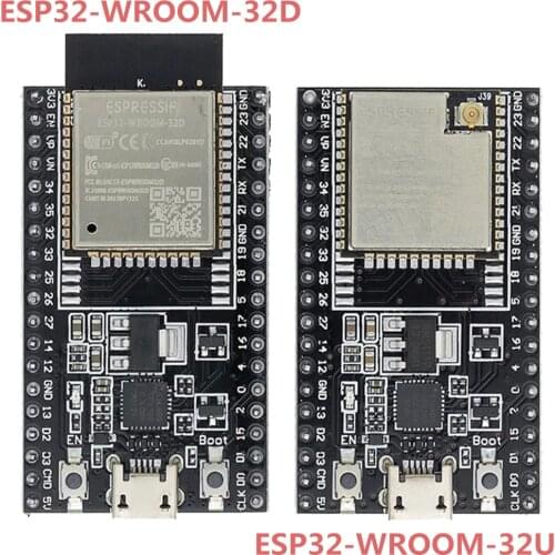 10PCS ESP32-DevKitC core board ESP32 development board ESP32-WROOM-32D ESP32-WROOM-32U WIFI+Bluetooth IoT NodeMCU-32