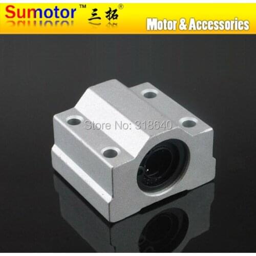 20mm SCS20UU SC20UU Linear Motion Bearing Linear shaft guide Slide Block Bushing Router Ball Bearing XYZ Pillow CNC units parts
