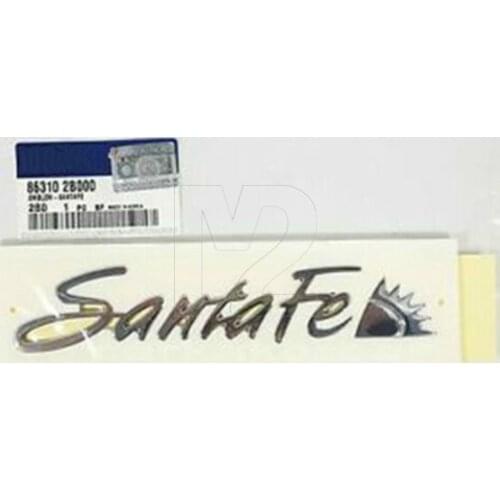 863102B000 Rear Trunk Logo Emblem For HYUNDAI SANTA FE 2007-2010
