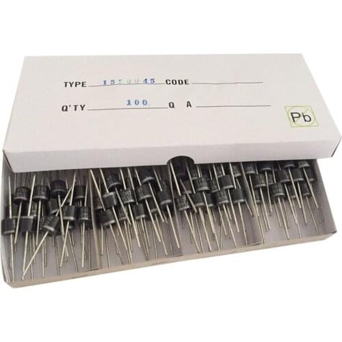 100 PCS 15SQ045 15A 45V SCHOTTKY BARRIER DIODES ELECTRONIC COMPONENTS