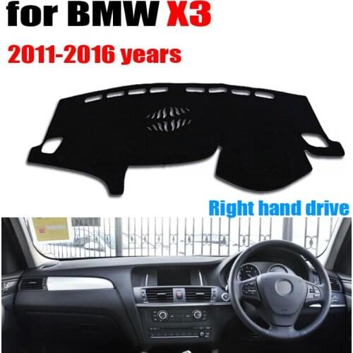 Free shipping!!! Car dashboard covers mat for BMW X3 2011-2016 years Right hand drive