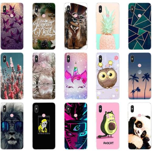 For Xiaomi Redmi S2 Case Redmi Y2 5.99"inch Soft TPU Silicone Back Cover for Xiaomi Redmi S2 Global Version Cases Bumper