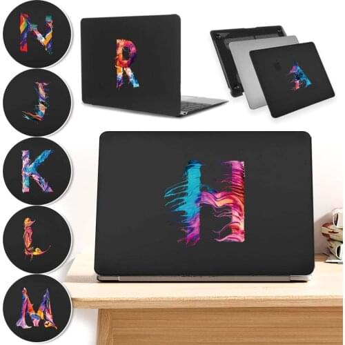 Computer Case for Apple Macbook Pro 13" 15"(retina/touch Bar)/Pro 16" A2141 Anti-fall Printing Letter Hard Shell Laptop Case