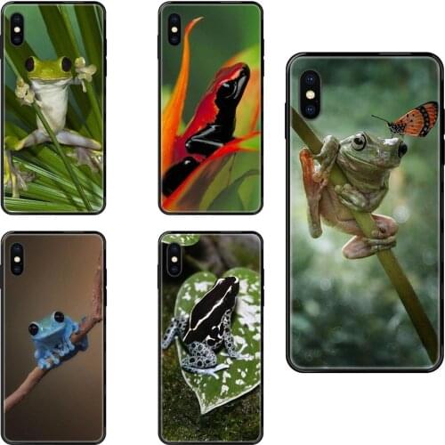 Black Soft TPU Live Love Phone Bright Colo 1frog For Xiaomi Redmi Note 4 5 5A 6 7 8 8T 9 9S Pro Max