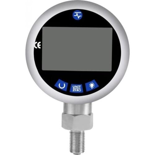 Digital Hydraulic Pressure Gauge 400BAR 0-40Mpa 10000PSI Pressure TesterMeter with G1/4 ConnectorMeasuring InstrumentTool New