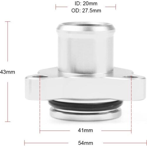 For BMW 335i Water Hose Fitting REPLACEMENT Aluminum 6061 OEM 11537541992 11537544638 Racing Car e Parts Replacement YC101450