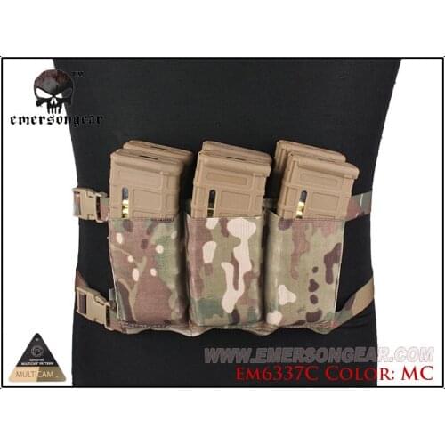 EMERSON High-speed Six Waist Magazine Bag Combat Molle MAG Pouch Multicam EM6337
