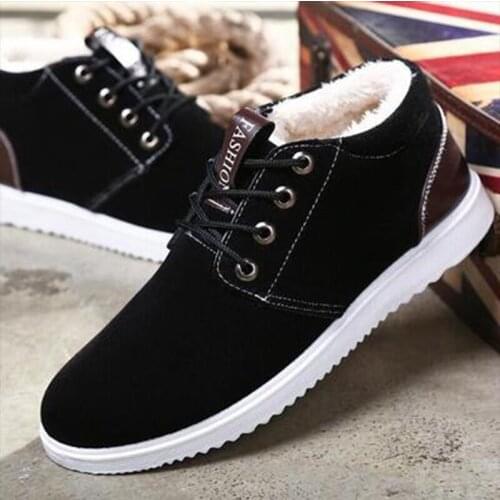 Hot sellingMenssports shoes 2020 autumn and winter warm mens shoes plus size retro casual mens boots men