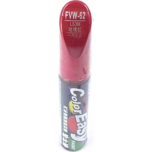 COLOR EASY Car scratch repair pen, auto painting pen FVW-62 for polo golf 6,7 touran passat tiguan CC ,car painting pen