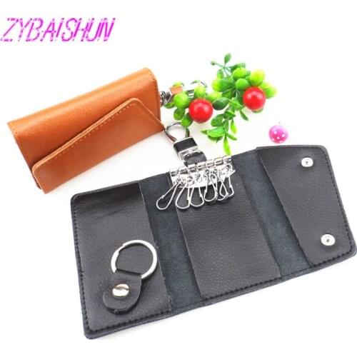 Car keys Handbag Wallet housekeeper multifunctional key bag mini card bags for Mitsubishi ASX Outlander Lancer Evolution Pajero