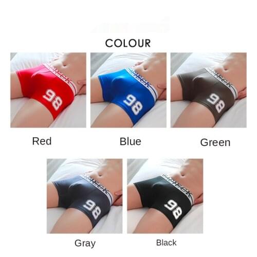 EACIECK 5Pcs Mens Boxers Shorts Underwear Men Home Underpants Printed Men Boxer Cotton Soft Male Panties Homme NEW Underwear Men