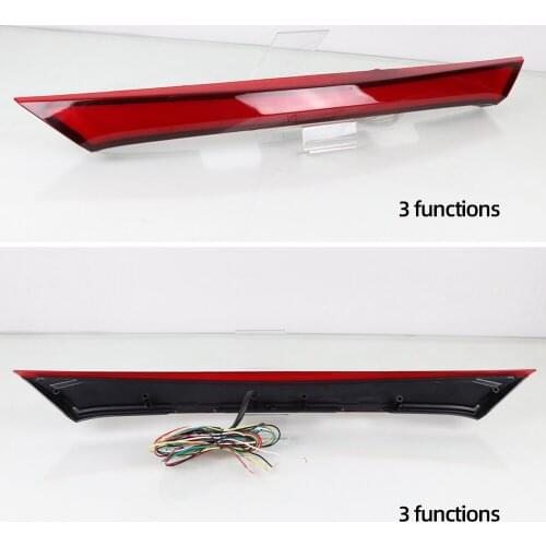 1Pcs For Toyota corolla 2014 - 2018 Rear Bumper trunk Tail Light LED Taillight Reflector Brake Lamp Warning Signal Fog Lamp