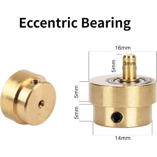 1pcs Brass Tattoo Bearing Wheel Cam Eccentric Bearing Tattoo Machine Part Accessories Adjustable Stroke Rotary Tattoo Machine