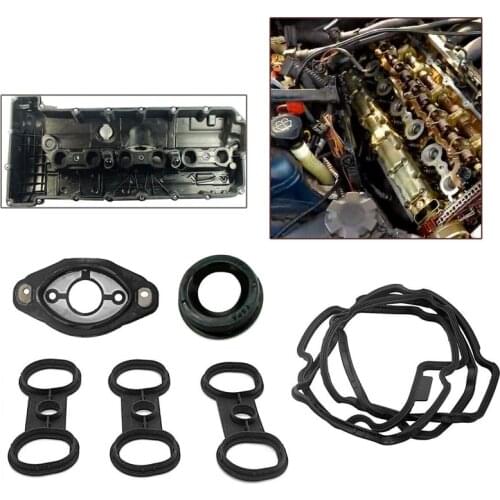 11127552280 1112755969 New Cylinder Head Screw Gasket Valve cover gasket Cylinder Head For BMW 128 323 328 528 X3 X5 Z4 For N52