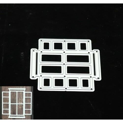 2021 Window Metal Cutting Dies DIY Scrapbooking Paper Photo Album Crafts Knife Mould Cards Embossing Mold Stencils for Decor