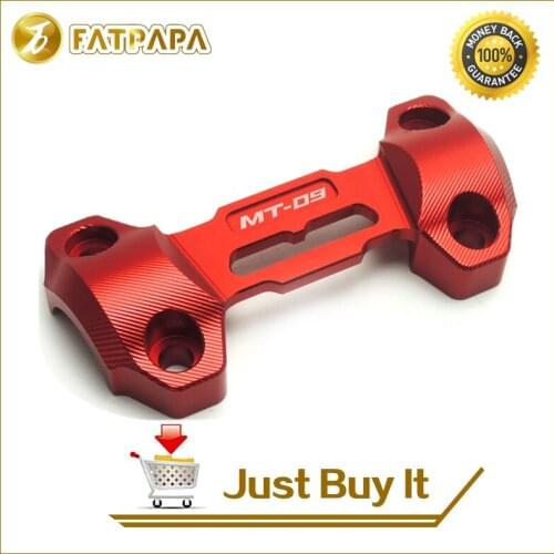 Free Shipping MT09 FZ09 Motorcycle Accessories CNC Forklift Mounting Clamp Top Cover for Yamaha MT09 FZ09 2014-2016