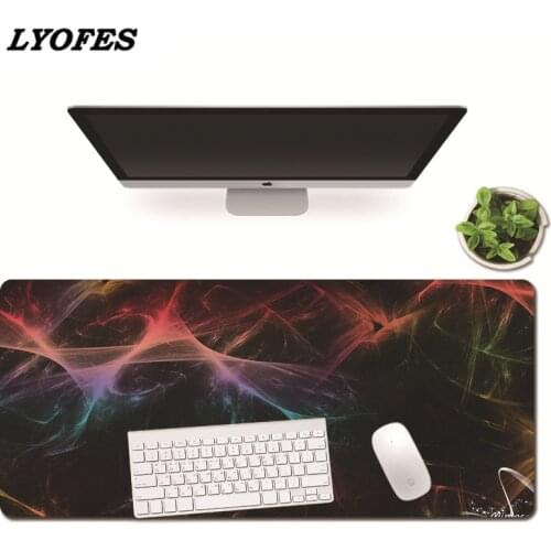 Mouse Pad Large Nordic Geometric 80*30 Laptop Mouse Mat Waterproof Gaming Writing Desk Mats for Office Home PC Computer Keyboard