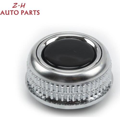 Center Console Chrome Volume Control Knob Adjust Knob Switch Cap Cover 8T0 919 070 B For Audi A4 S4 Avant Quattro A5 S5 Q5 RS4