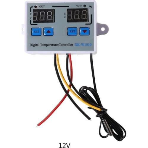 Digital Fahrenheit and Centigrade Thermostat 10A Output Temperature Controller