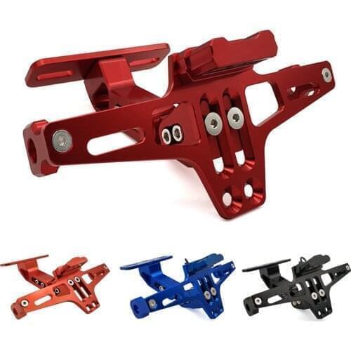 Motorcycle Rear License Plate Mount Holder LED Light Moto Bracket Frame For Ducati M1000S S4/S4R MONSTER M400 M600 M620 SS800