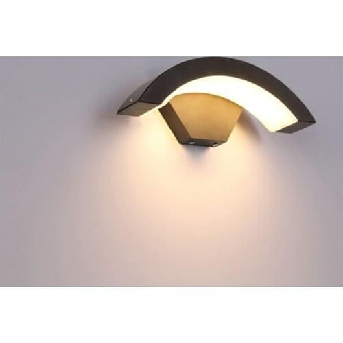 18W Outdoor Waterproof Wall Lamp LED Wall Light Indoor Wall Sconce Aluminum Outside Porch Garden Lights Wall Lamps FR60