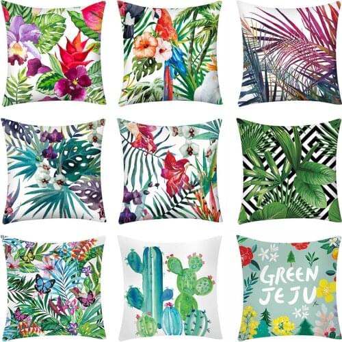 Print Pillow Case Polyester Sofa Car Cushion Cover Home Decor Cushion Covers For Home Chair Sofa Decorative Pillowcases Wholesal