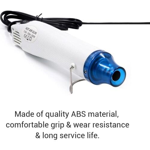 300W Hot Air Machine Portable Hot Air Gun Heating and Shaping Tool for Soft Clay Relief Powder Heat Shrinkable Sheet 110V/220V