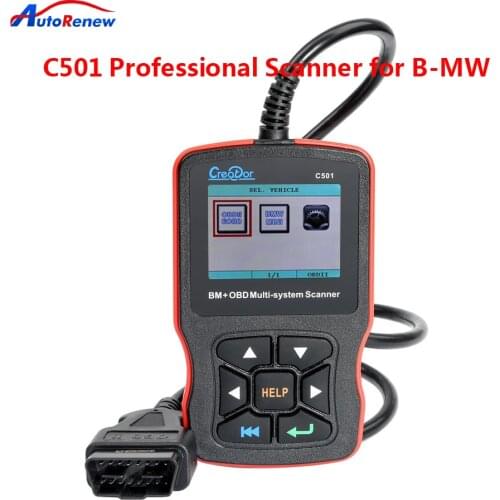 Creator C501 OBDII/EOBD Professional Scanner for BMW e46 e39 e90 e60 Auto Diagnostic Tool Scanner Code Reader Free Shipping
