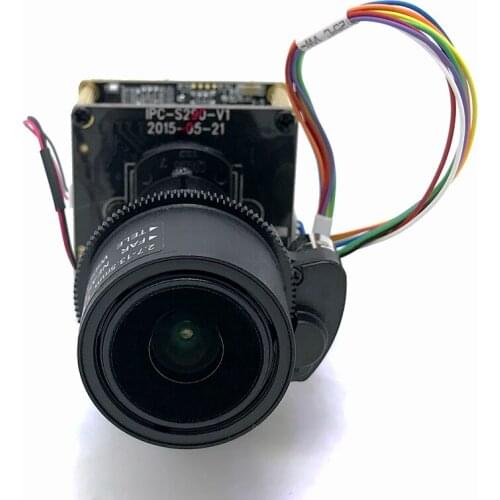 SIP-E291DML-0550 5-50mm 10x Zoom Auto Focus Lens+2MP Starlight IP Camera Module Sony IMX291 Hisilicon 3516D IPC main PCB board