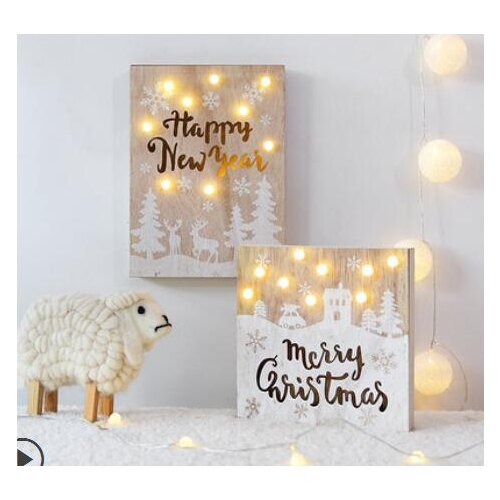 Led lighting Christmas tree desktop ornaments Christmas decorations