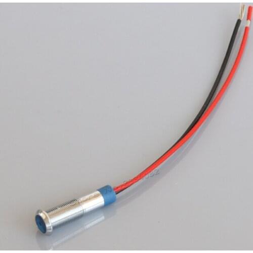 6mm indicator light LED signal lamp high quality metal 12V 24V 220V red yellow green white blue colorful S6-D