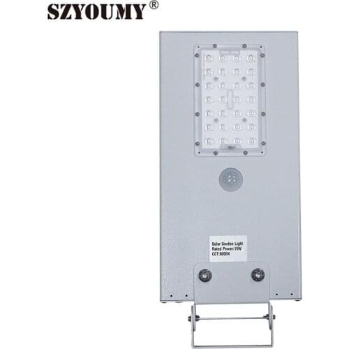SZYOUMY Solar Street Lights Dusk To Dawn IP65 Outdoor Security Waterproof Flood Light For Path Street Yard