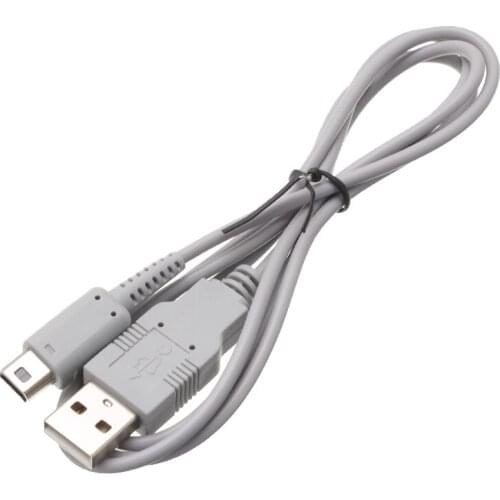 For Nintend WiiU Pad Controller Joypad USB Charger Cable Power Supply Charging Cable Data Cord For Nintendo Wii U Gamepad