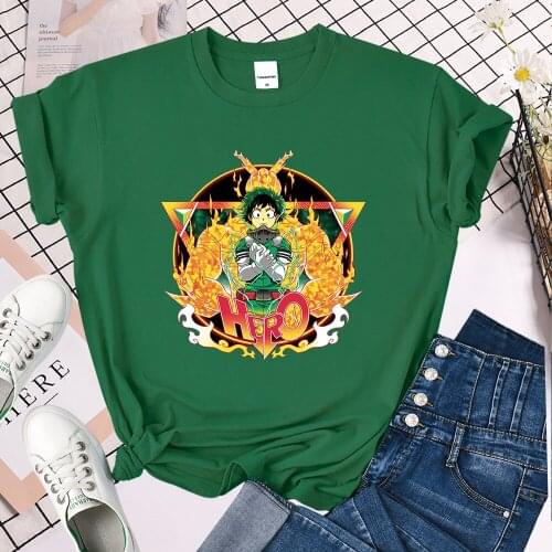 Womens T-Shirt Japanese Anime Devil Eyes Harajuku Style T Shirt Summer Hot Sale Tee INS Trendy Short Sleeves Tops For Women