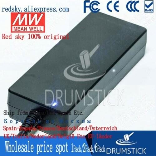 1PACK) GST160A24-R7B 24V 6.67A meanwell GST160A 160W AC-DC Industrial Adaptor 3 plug energy-saving Replace GS