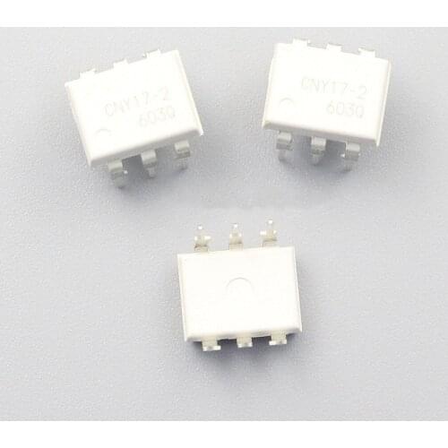 10pcs/lot CNY17-3 CNY17-2 CNY17 DIP-6 In Stock