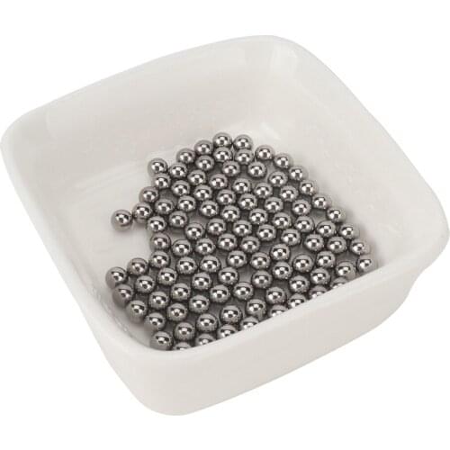 100/25/10 Pack Metric Precision Chrome Steel Bearing Ball Precision Steel Bearing Ball 3/8 inch G25 with Plastic Box
