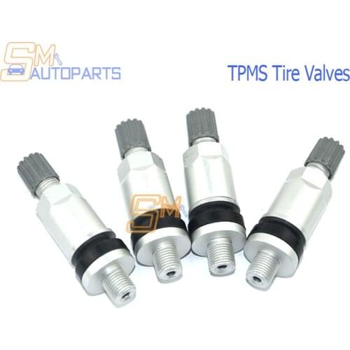 4PCS/lot Tire Valve For Audi Aluminum TPMS Tire pressure sensor Valves Replacement