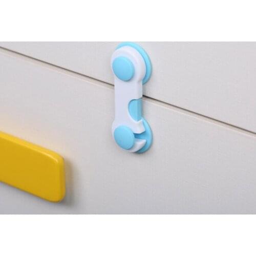 5pcs Baby Safety Baby Lock Proof Door Lock Home Living Room Kitchen Cabinet Drawer PP Plastic Lock