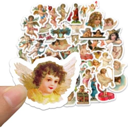 50pcs cartoon cute Dream angel stickers For skateboard laptop guitar kids toys sticker waterproof decals