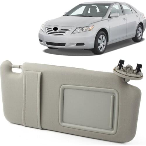 Car Sun Visor Sunshade Shield W/O Vanity Light Front Right For Toyota Camry Camry Hybrid 2007 2008 2009 2010 2011