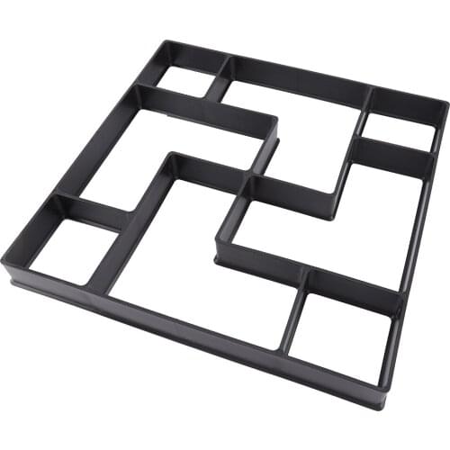 Paving Pavement Concrete Mould Stepping Stone Mold Garden Lawn Path Paver Walk