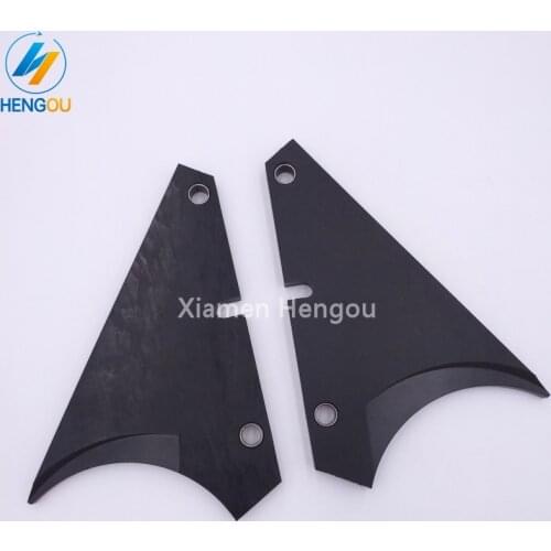 1 pair R0595 ink duct end block for man roland 700 800 machine Ink Fountain thickness 9mm